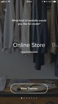 1. Select the kind of website