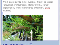 The image is inserted inline (as a character). It can't be resized nor laid out nicely.